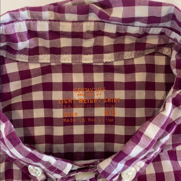 crewcuts light weight button up shirt - Picture 4 of 5